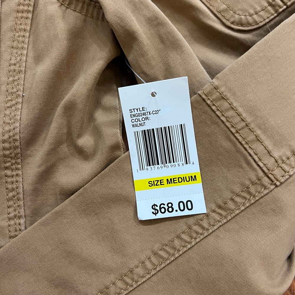 Kenzie Jeans Zip-Up Utility Jacket NWT - Picture 7 of 10